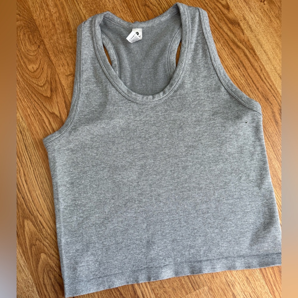 Tank Top - White, Gray & Black - Picture 4 of 4